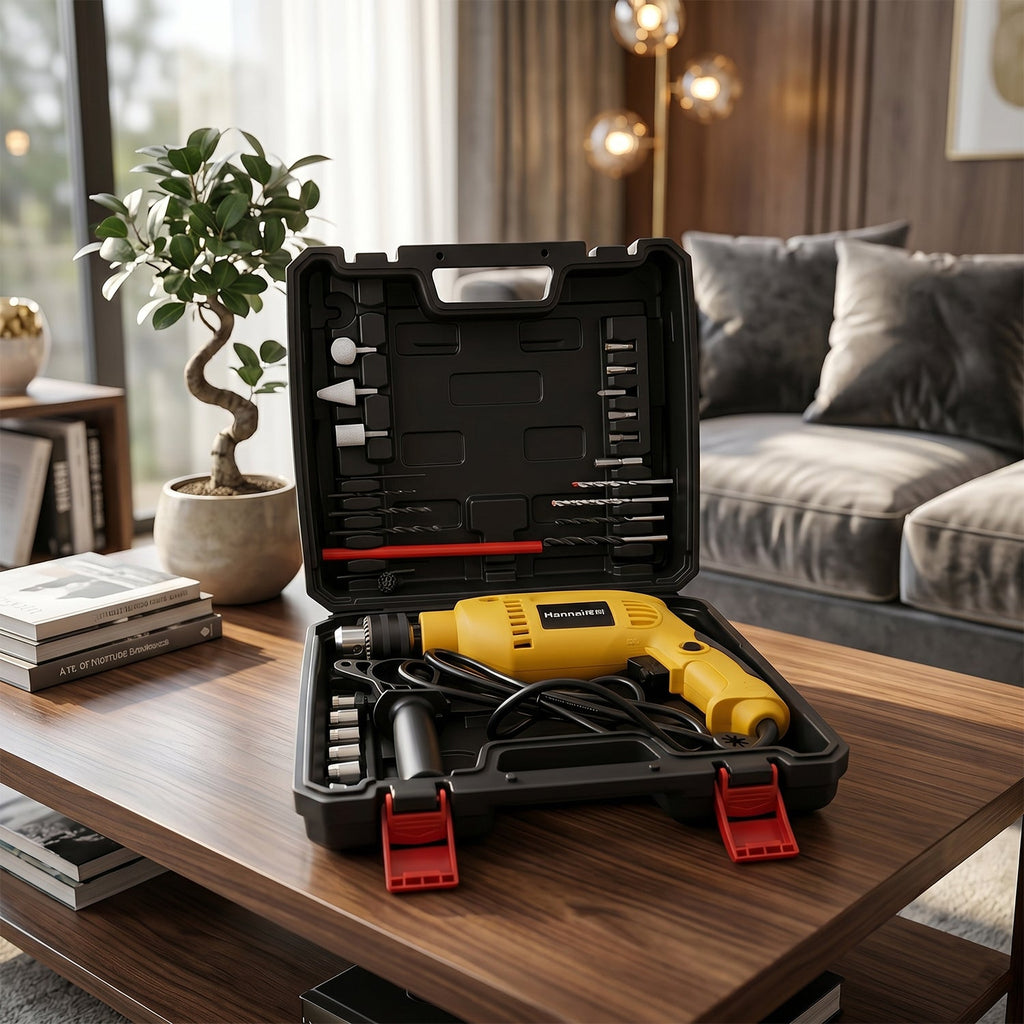 ALVENZA Heavy Duty Electric Drill – Powerful & Versatile for Professional Use