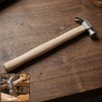 Wooden Handle Claw Hammer Durable Steel Head for Carpentry