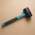 Heavy Duty Sledge Hammer Durable Rubber Mallet for Construction - Back View