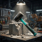 Heavy Duty Sledge Hammer Durable Rubber Mallet for Construction - Detail View 7