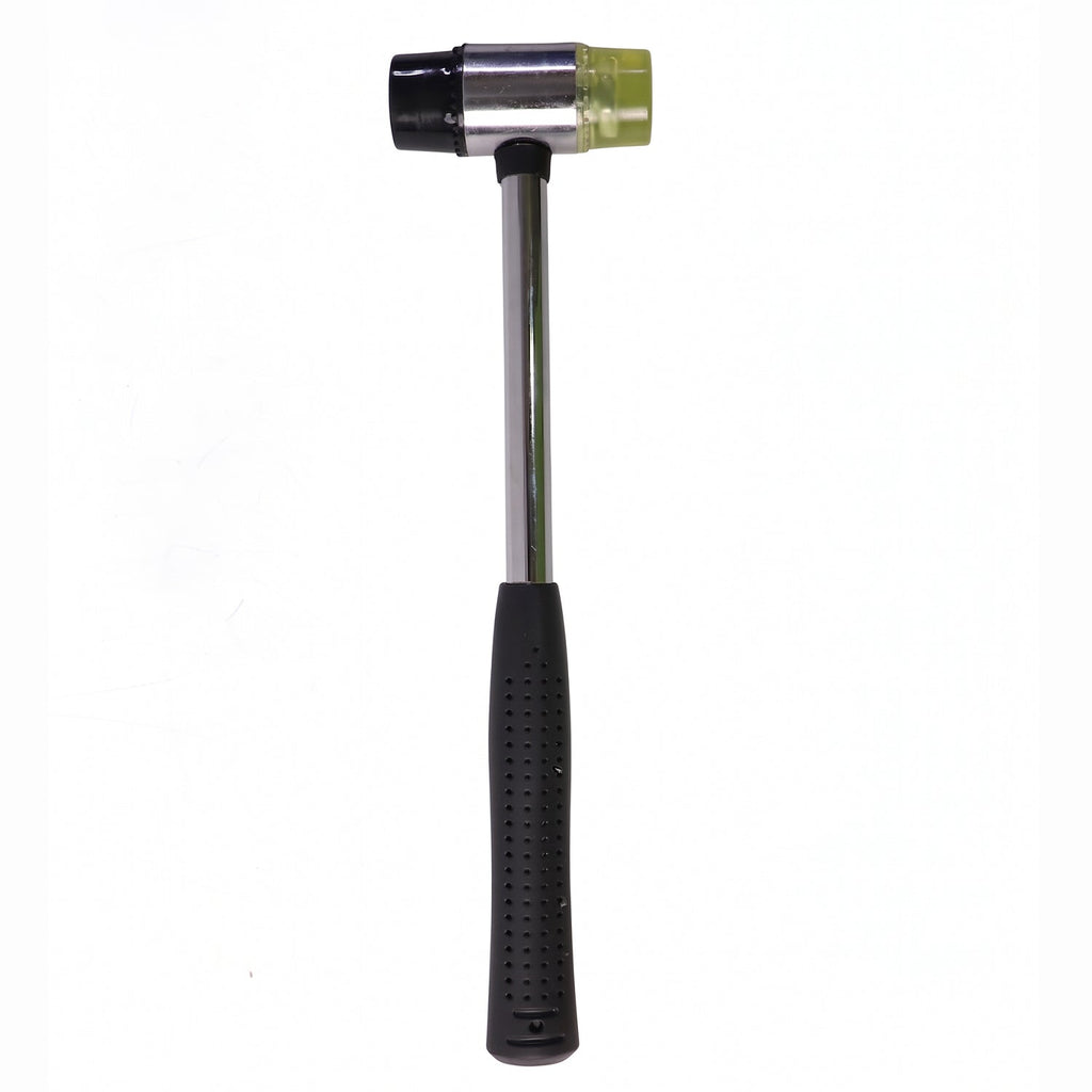 Double Head Rubber Mallet Non-slip grip & durable steel handle - Detail View 5