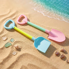 Kids Beach Sand Shovel Toy Set Bright, Durable & Easy to Handle - Back View
