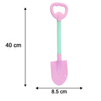 Kids Beach Sand Shovel Toy Set Bright, Durable & Easy to Handle - Detail View 6