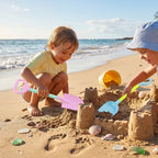 Kids Beach Sand Shovel Toy Set Bright, Durable & Easy to Handle - Detail View 7