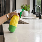 Trigger Spray Bottle Corn Shape for Plants & Home Cleaning - Back View