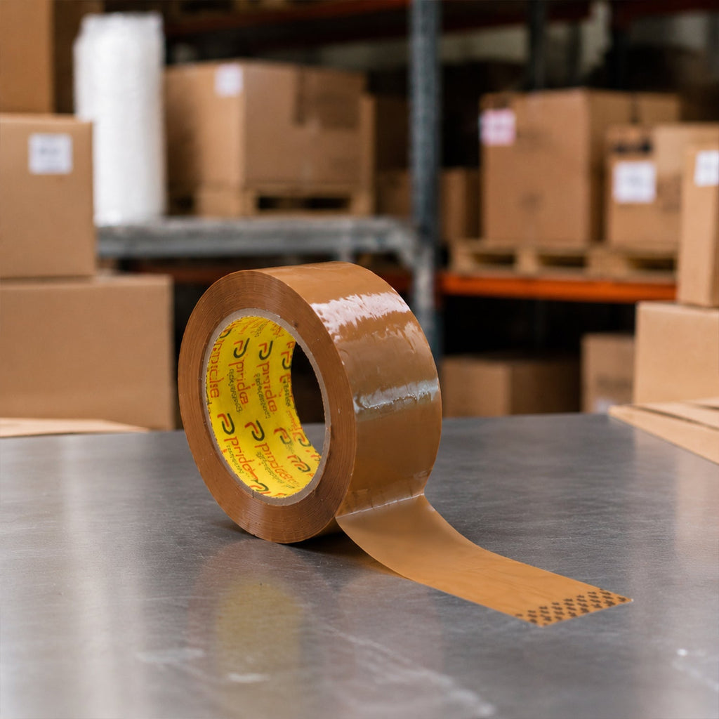 Brown Cello Tape Strong Adhesive Packing for Secure Shipping