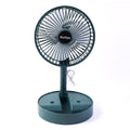 USB Table Fan Compact, Quiet, Adjustable Stand for Desk