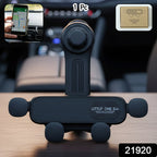 ALVENZA Car Air Vent Phone Holder – 360° Rotation & Secure Grip