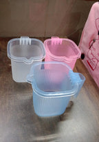 Transparent Bath Mug 1000 ML & BPA-Free | Bathora - Detail View 8