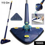 ALVENZA Triangle Mop – 360° Rotatable, Extendable Handle | Storenzo