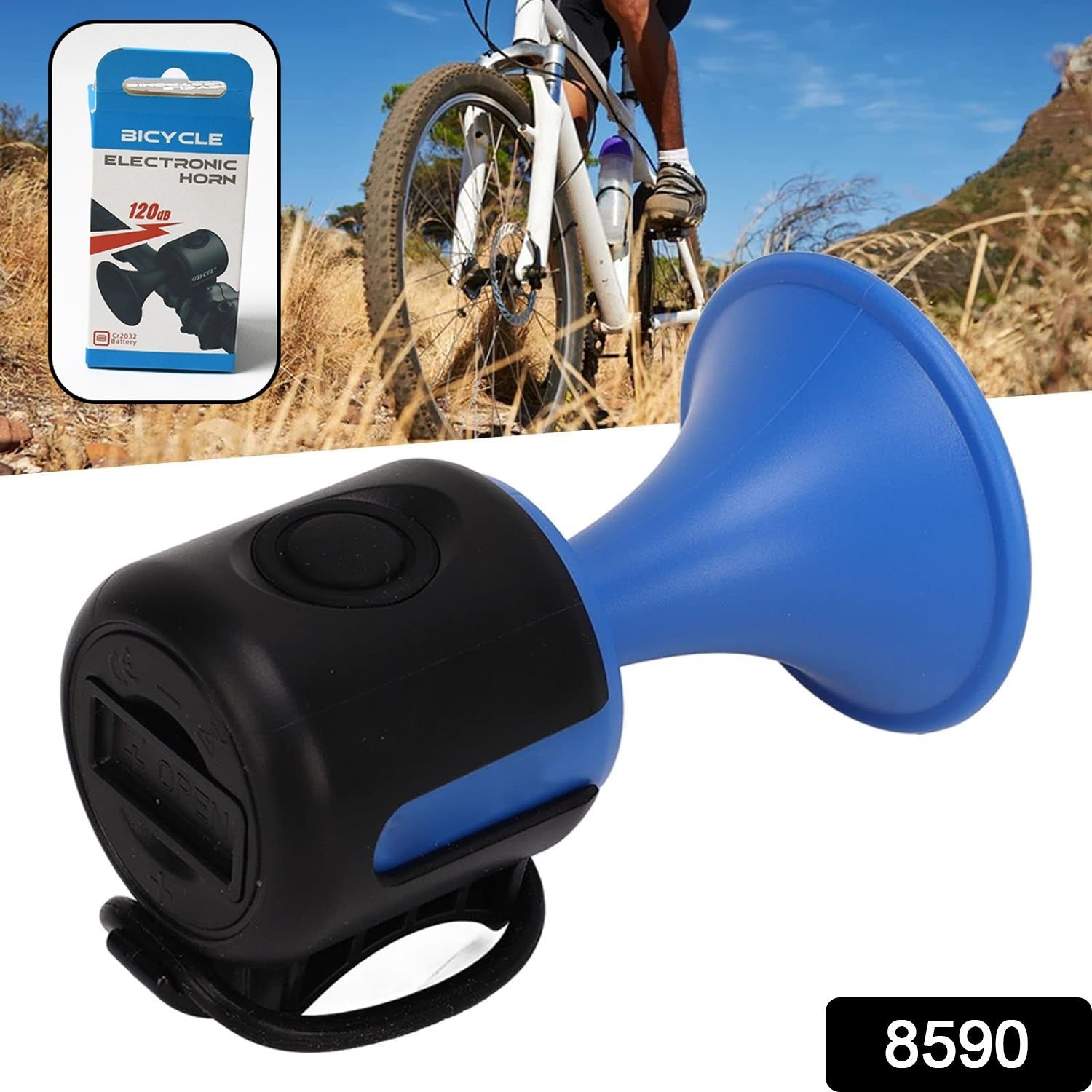ALVENZA Electric Bicycle Horn – 120dB Waterproof & Long Battery | Safora