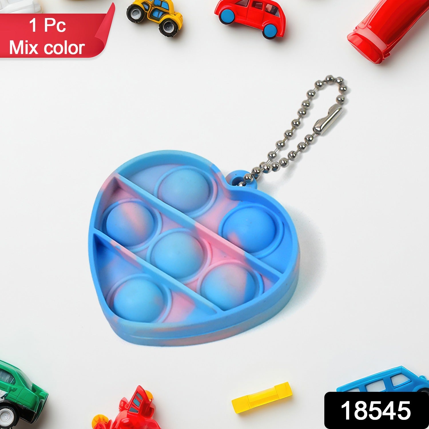 ALVENZA Mini Fidget Keychain – Pop Sensory Toy for Kids & Adults | Styleva