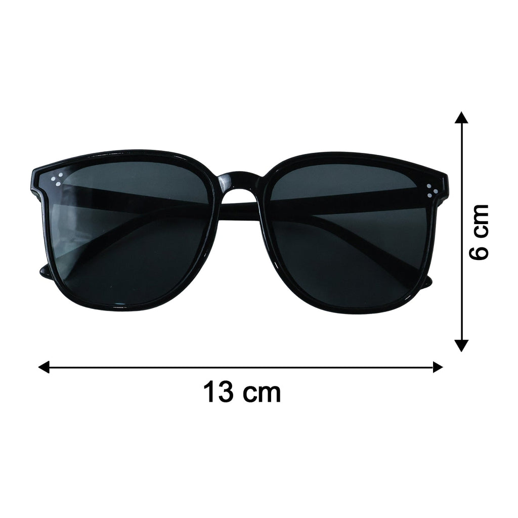 UV Protection Sunglasses Classic Black Frame for Men & Women - Detail View 6