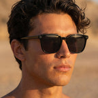 UV Protection Sunglasses Classic Black Frame for Men & Women - Detail View 7