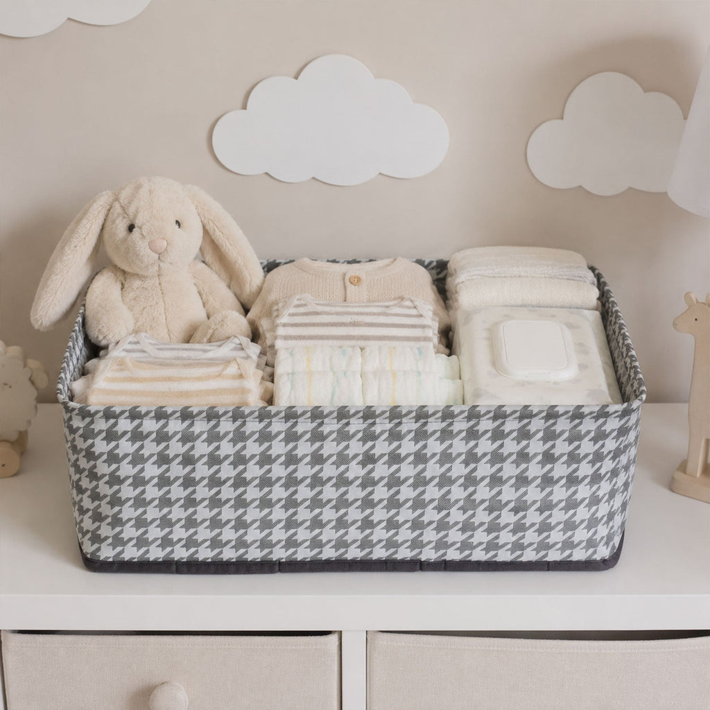 Foldable Cloth Organizer Basket Space-saving Home Storage