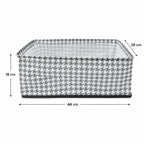 Foldable Cloth Organizer Basket Space-saving Home Storage - Detail View 6