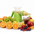 Manual Plastic Juicer Easy, Compact & Durable for Fresh Juices