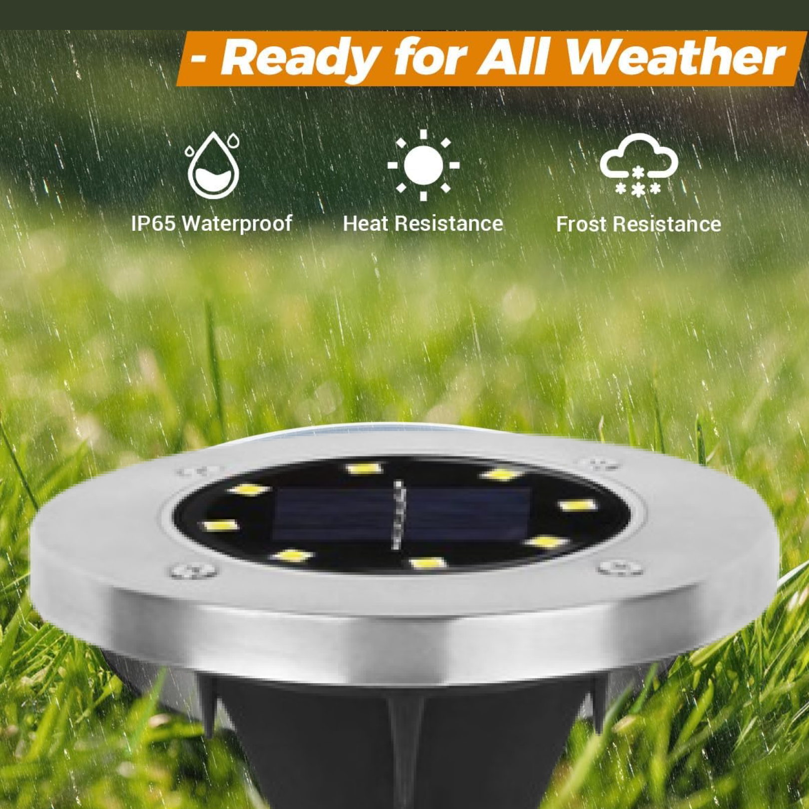 ALVENZA Solar Powered LED Garden Lights – Eco-Friendly Outdoor Pathway Lighting