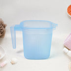 Transparent Bath Mug 1000 ML & BPA-Free | Bathora - Front View