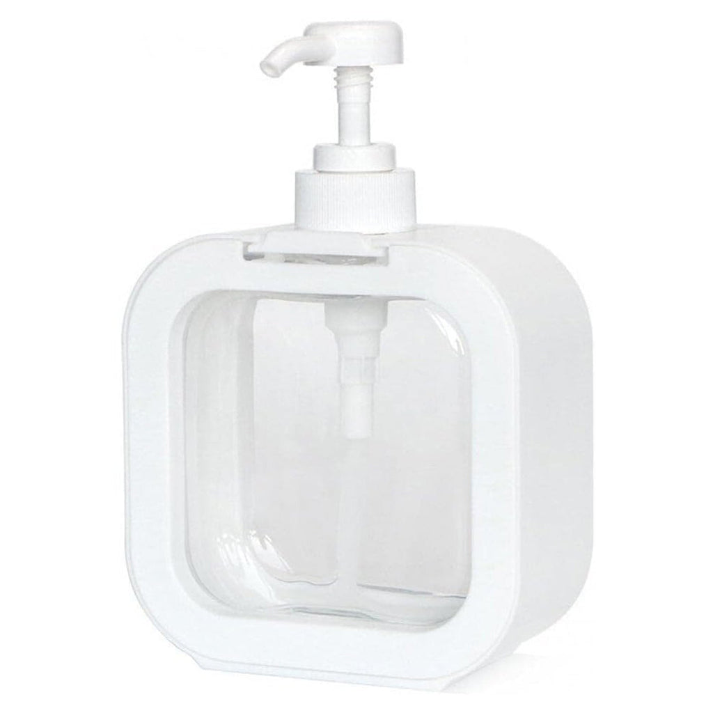 Soap Dispenser Clear Refillable Pump Bottle | VelvetBubbles - Detail View 5