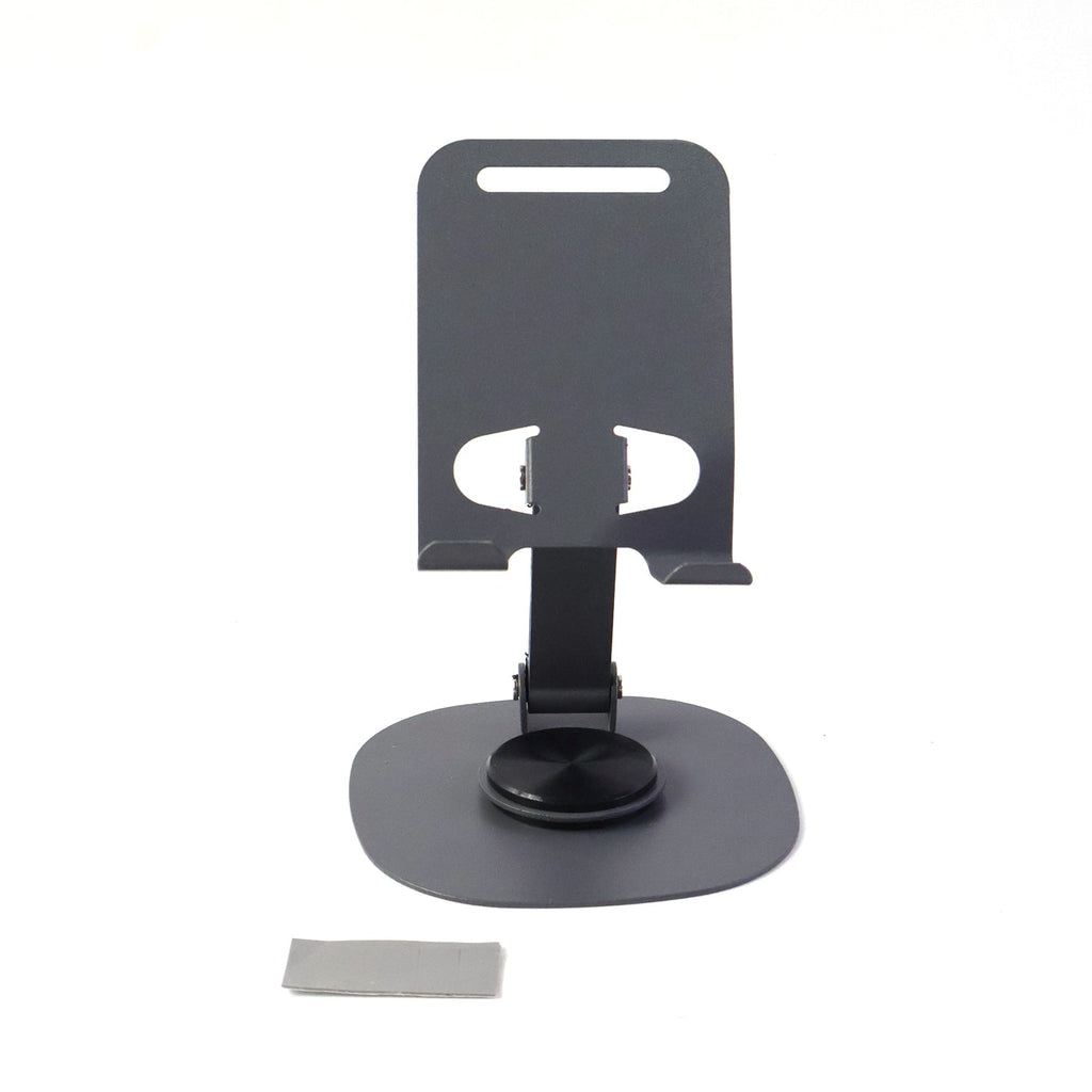 ALVENZA Foldable Mobile Stand – 360° Rotatable & Portable Metal Holder