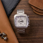 Men's Square Dial Watch – Modern, Premium Metal Strap Design