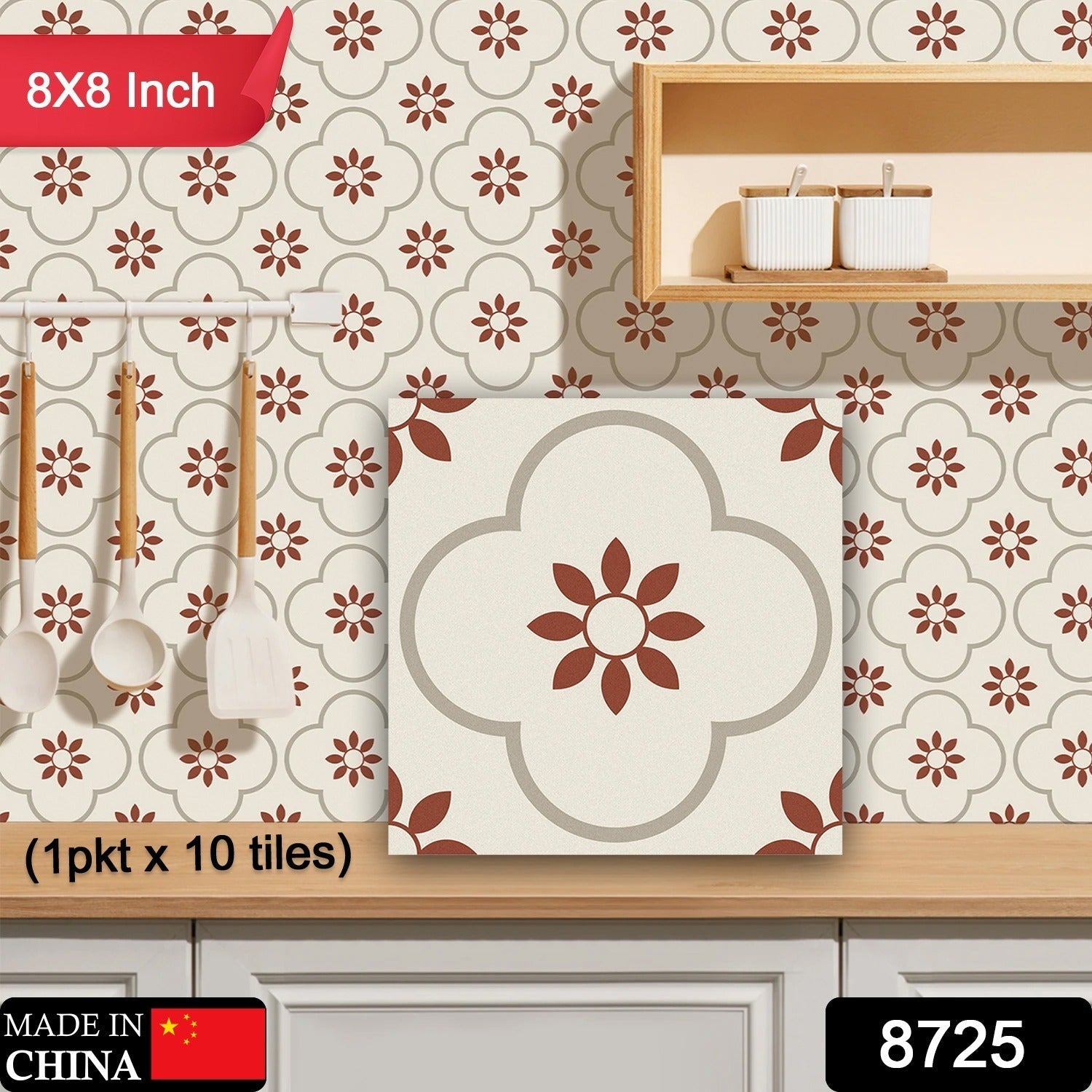 ALVENZA Peel and Stick Tile Stickers – Waterproof DIY Decor | Styleva