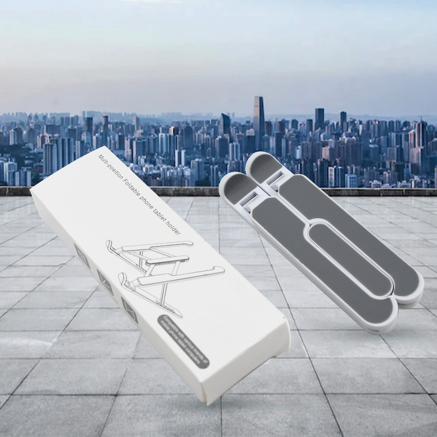 ALVENZA Adjustable Tablet Stand – Foldable & Ergonomic | Mobiléon