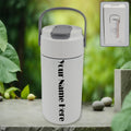 ALVENZA Customized Stainless Steel Insulated Mug – 650ml with Straw | CustomSpot