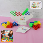 ALVENZA Tumble Tower Balancing Blocks – Fun Educational Stacking Game