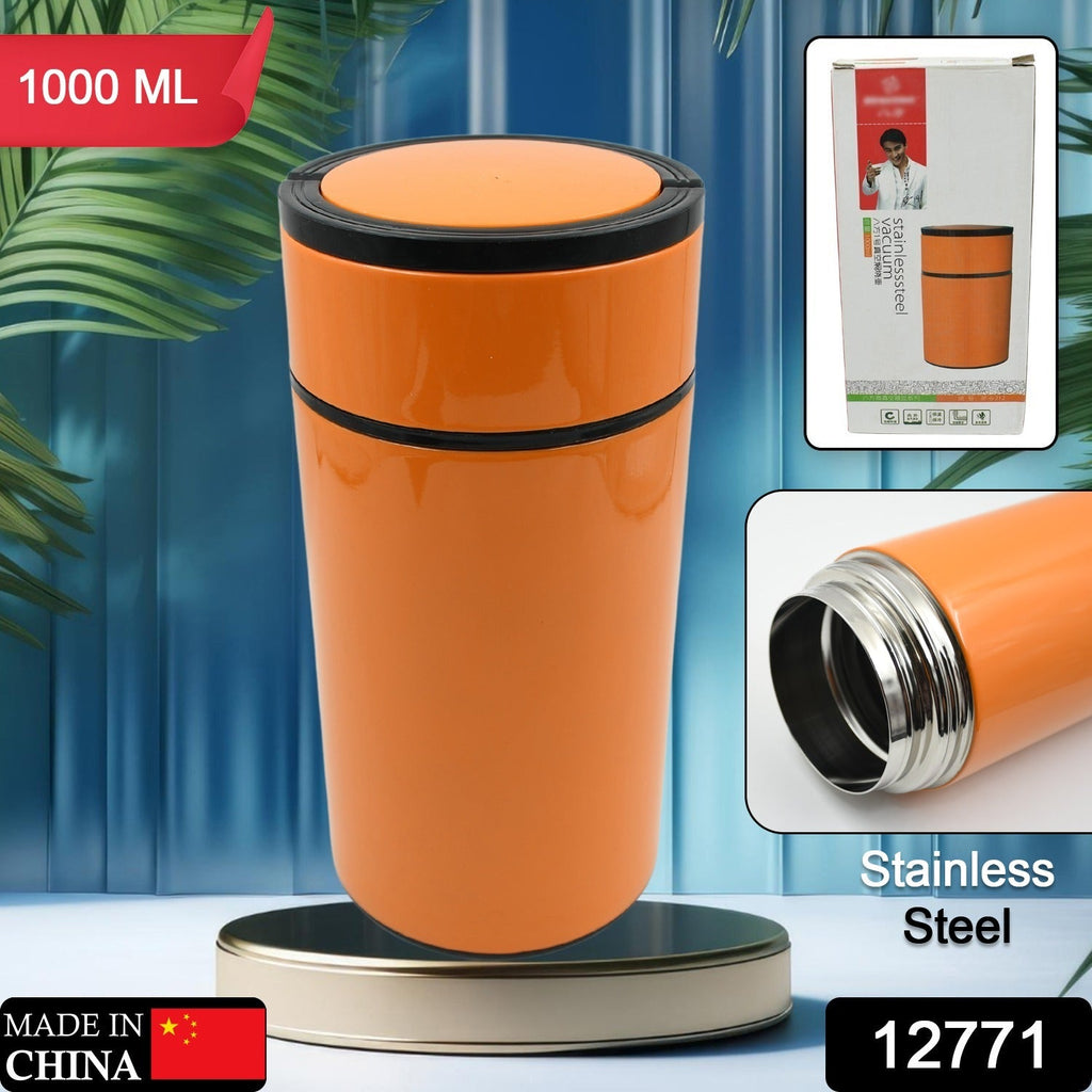 ALVENZA Stainless Steel Water Bottle 1000ml – Leakproof & Durable | VoltDesk
