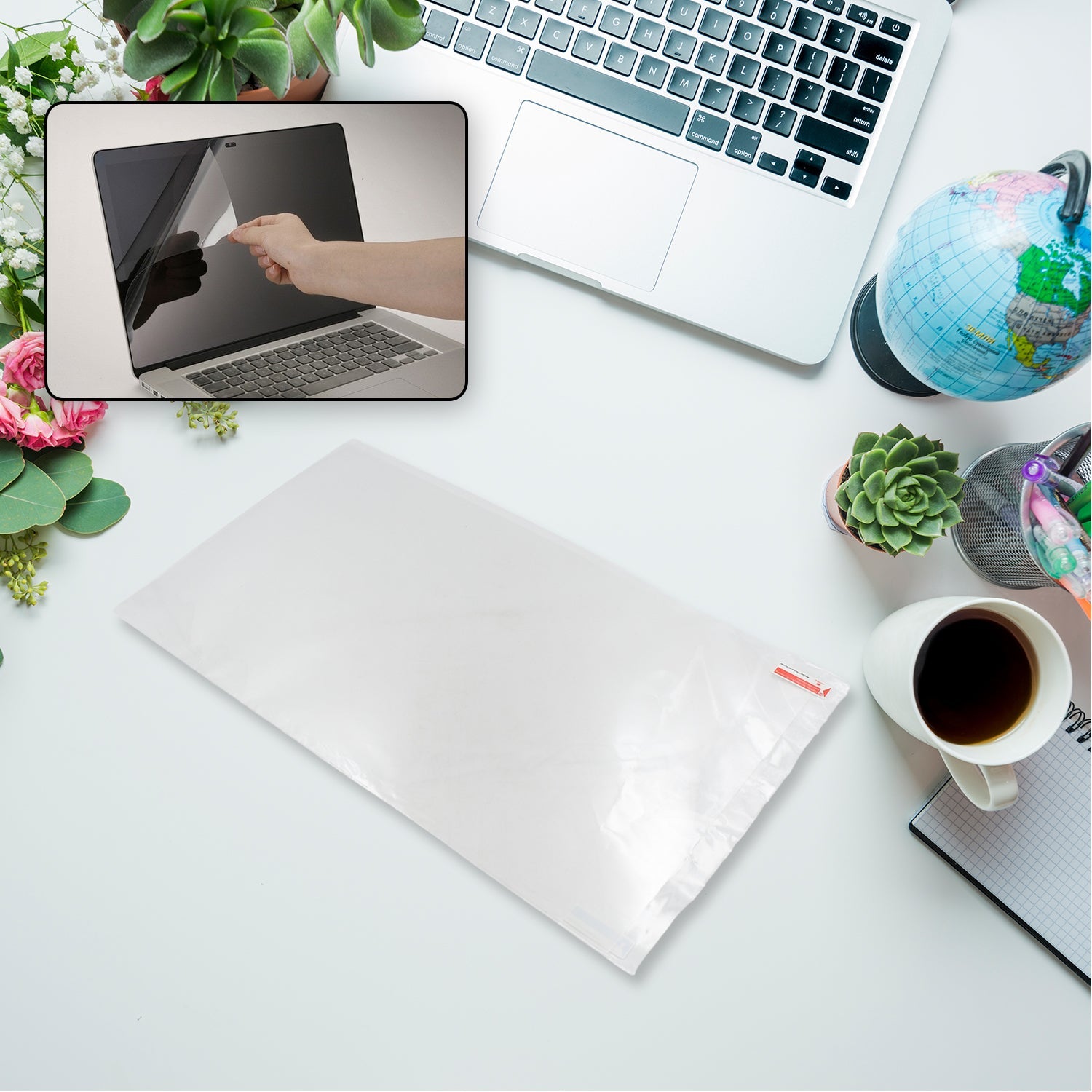 ALVENZA Laptop Blue Light Screen Protector 35x20cm | Indo Glow