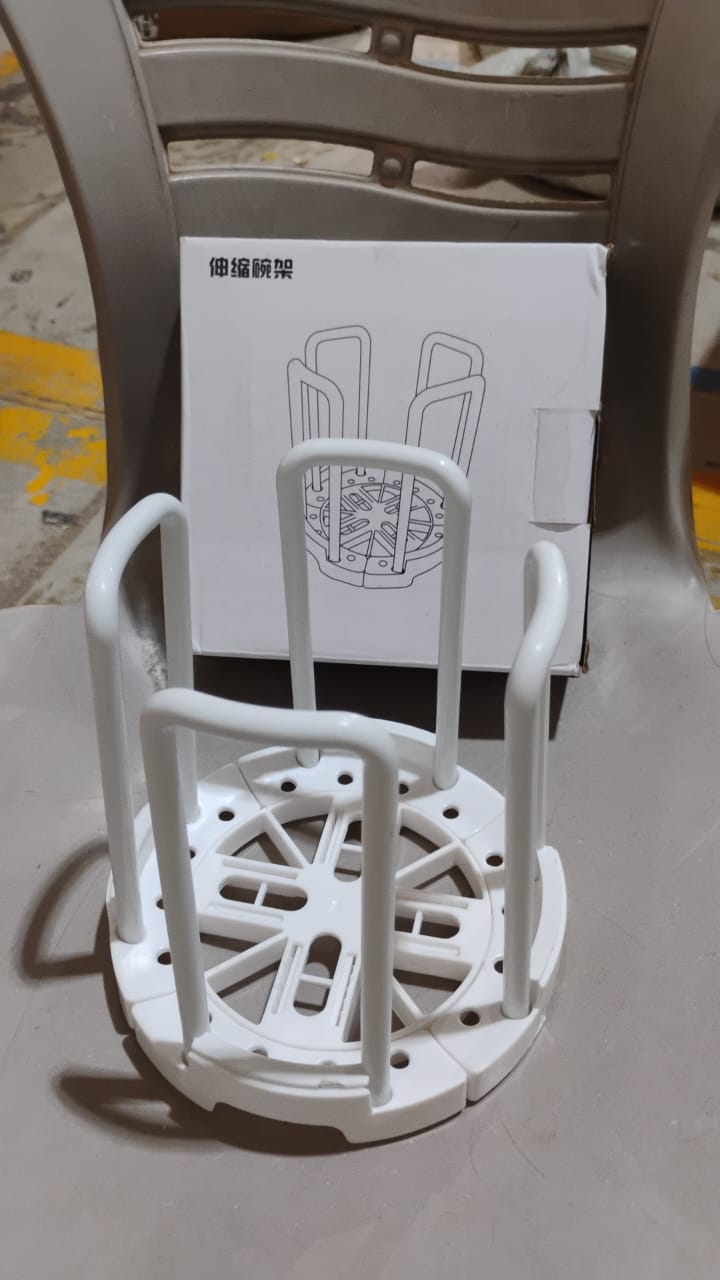 Kitchen Bowl Rack Space-Saving Drainer & Organizer - Detail View 7