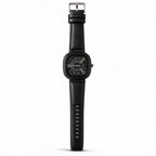Minimal Black Square Dial Luxury Watch – Elegant & Modern Design