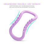 Yoga Ring Portable Pilates Exercise Tool for Strength & Flexibility - Detail View 7