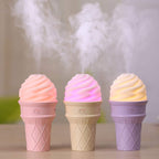 Ice Cream LED Humidifier Portable Air Moisturizer & Fragrance Diffuser