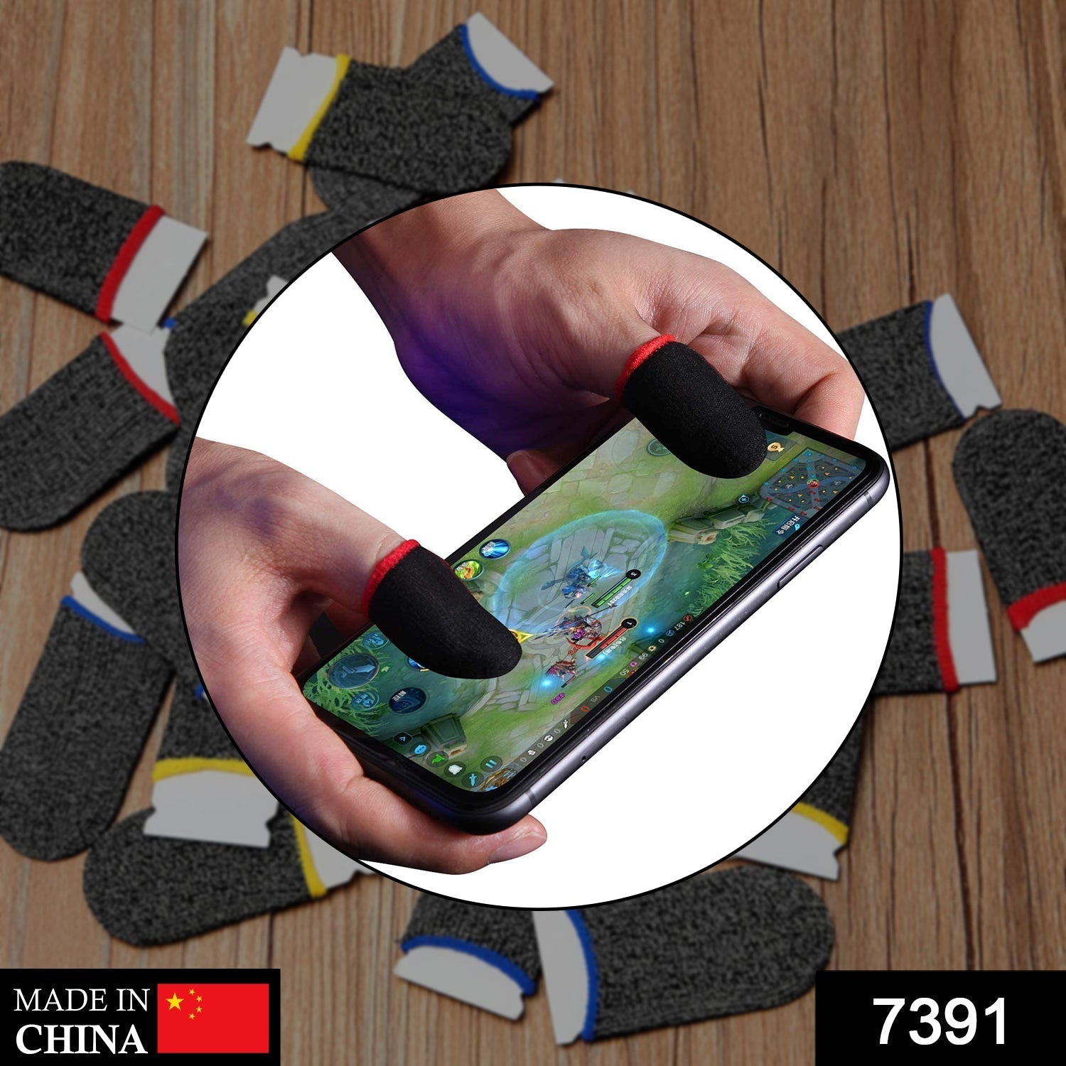 ALVENZA Gaming Finger Sleeves – Anti-Sweat & Enhanced Control | Phonixio
