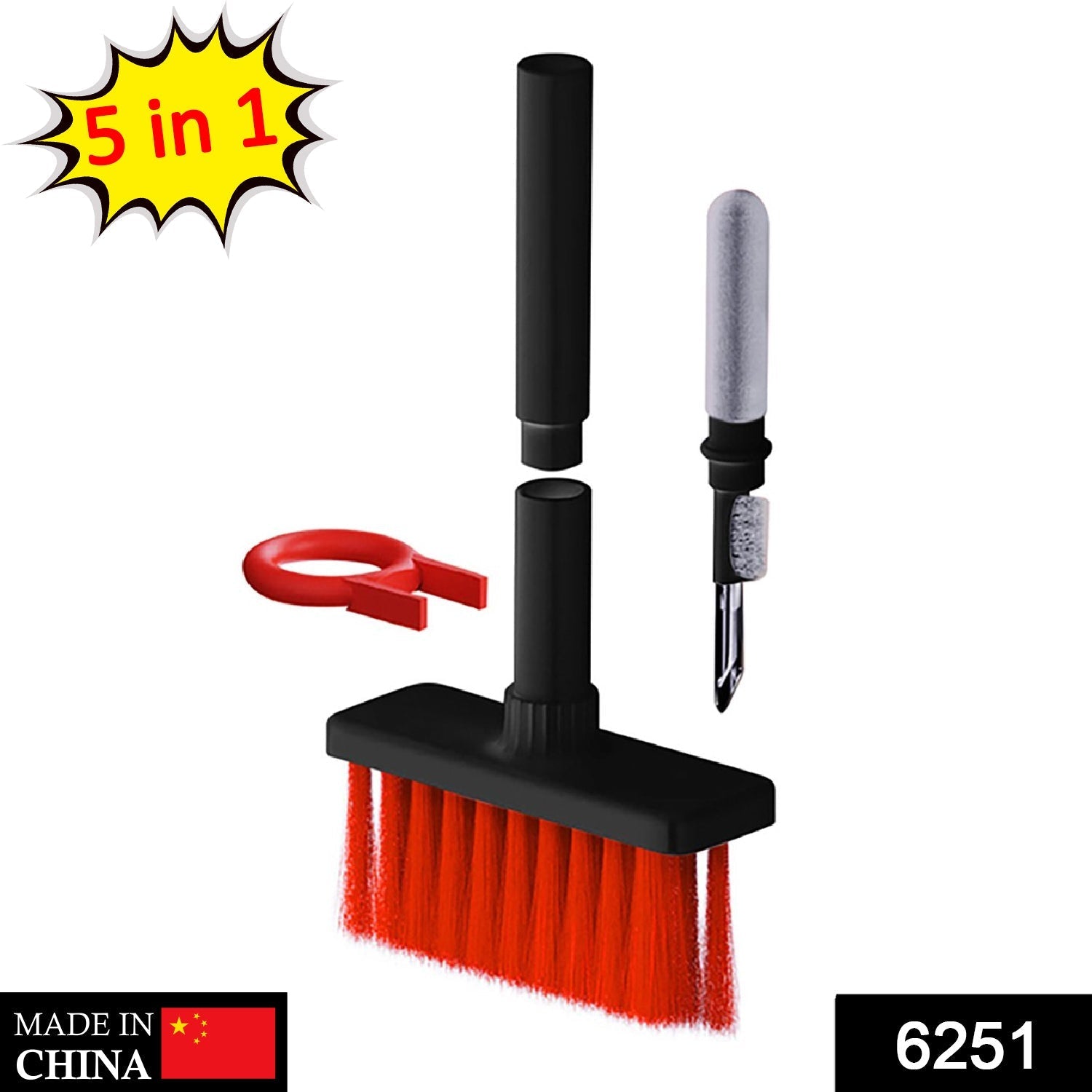 ALVENZA Computer Cleaning Kit – 5-in-1 Multi-Function PC & Keyboard | Dustiva
