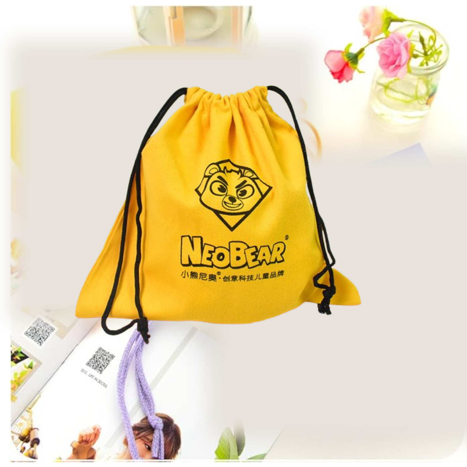 Small Dori Bag Multipurpose, Durable & Reusable | FERVENT - Detail View 6