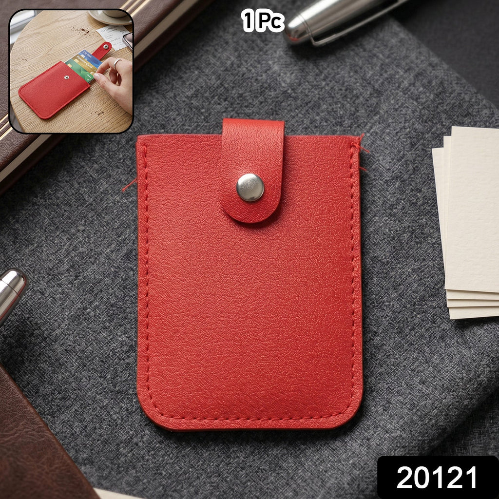 Small Card Holder Wallet Slim & Travel-Friendly Design - Side View