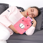 Pink Hot Water Bag Pain Relief & Warmth | Velvet Wellness