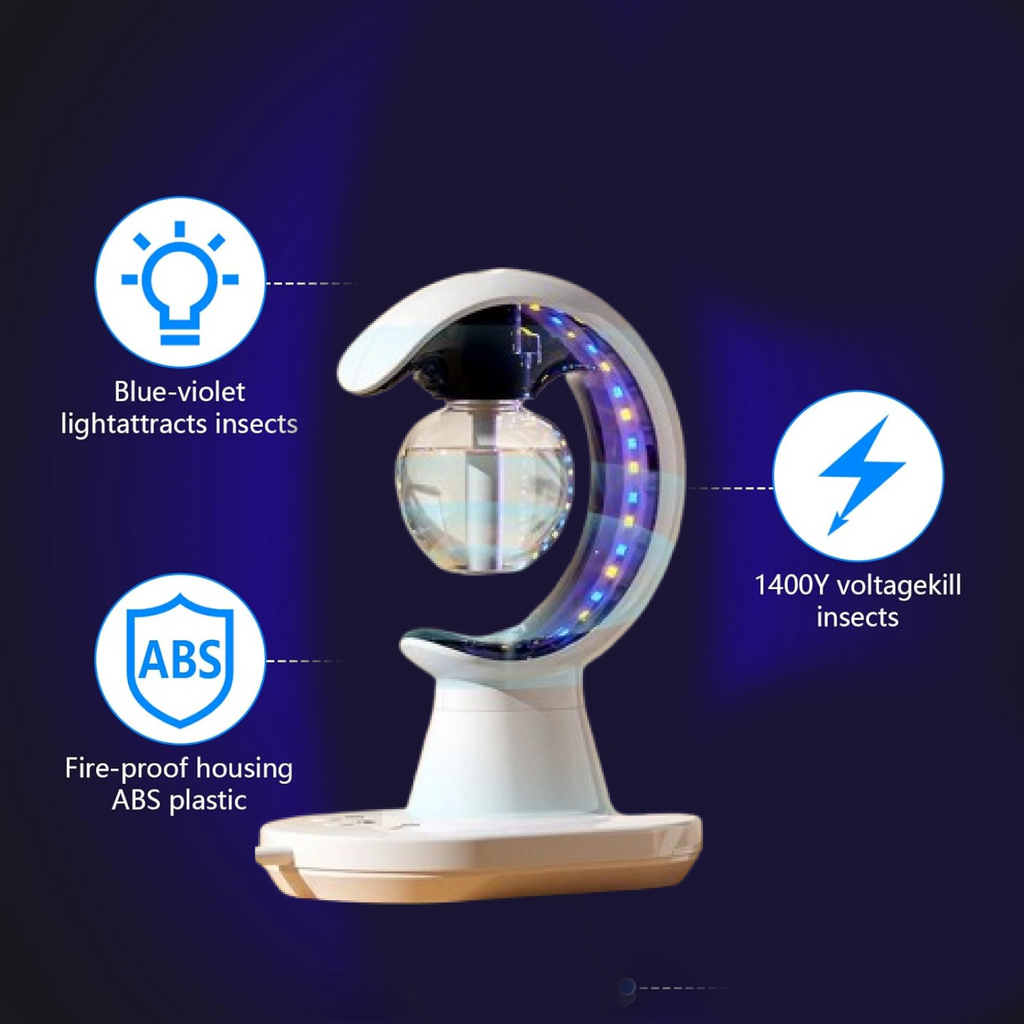 ALVENZA 3-in-1 Humidifier Lamp – LED Light & Mosquito Repellent