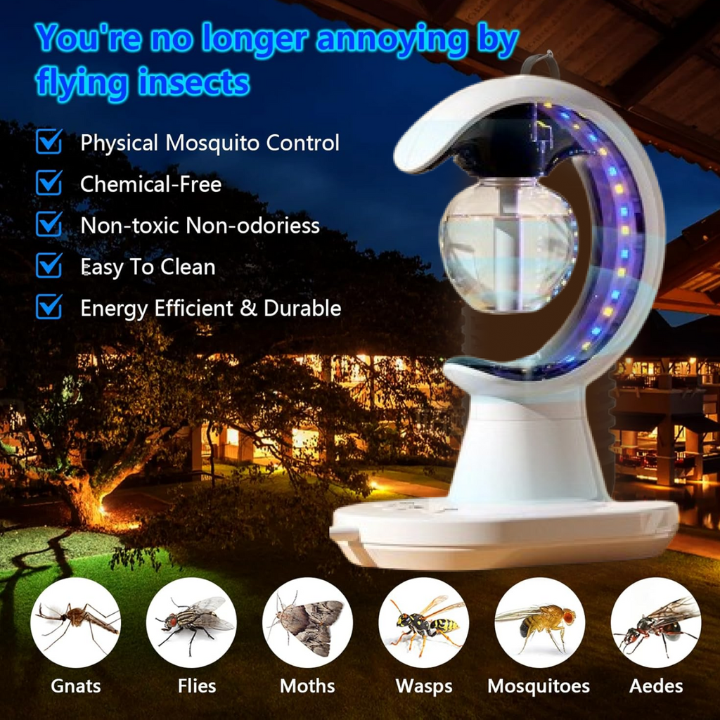 ALVENZA 3-in-1 Humidifier Lamp – LED Light & Mosquito Repellent