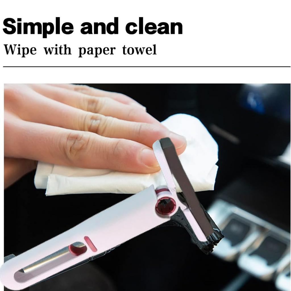 ALVENZA Silicone Wiper – 2-in-1 Streak-Free Window & Car Cleaner