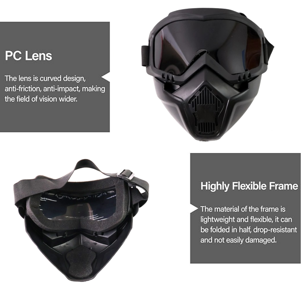 ALVENZA Off-Road Motorcycle Goggles – Windproof Mask & UV Protection | RaceVault