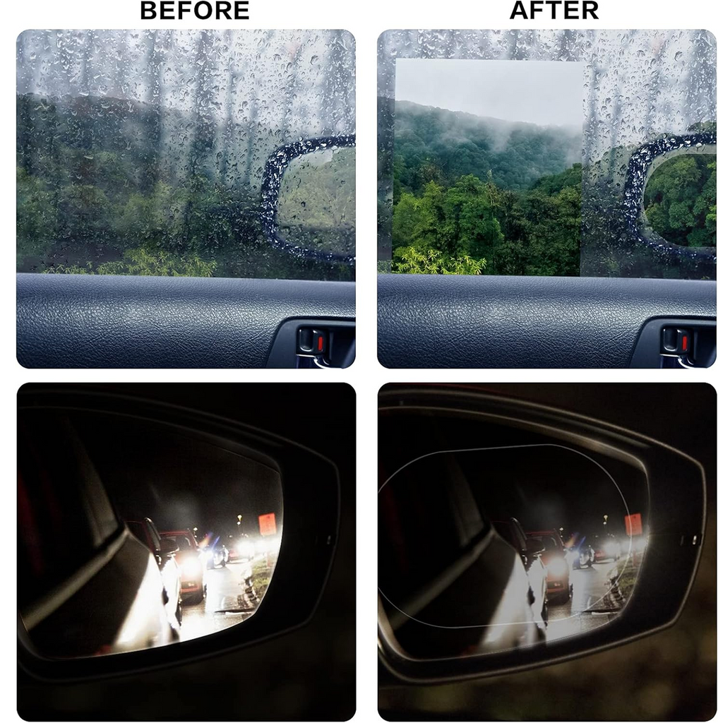 ALVENZA Anti-Fog Rearview Mirror Film – HD Clear Protective Sticker