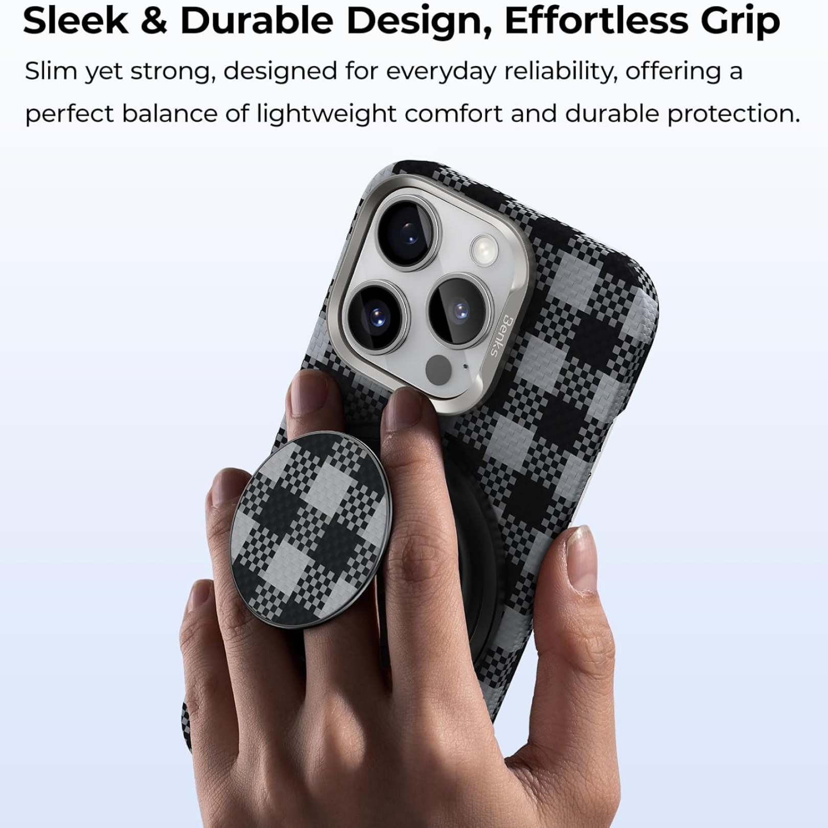 ALVENZA Magnetic Phone Holder Stand – 360° Rotating Secure Grip