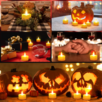 Flameless Floating Candles Safe & Long-lasting Water Decor - Detail View 5
