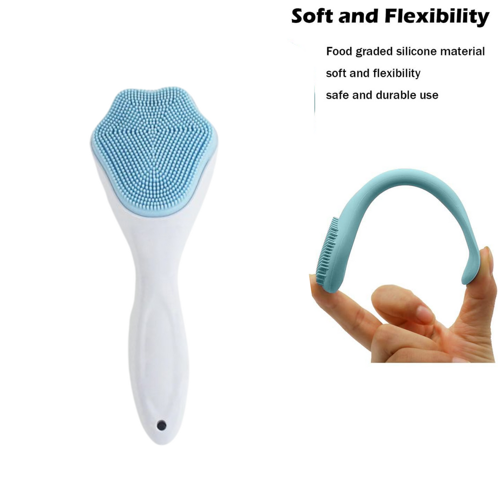 Silicone Face Scrubber Gentle Exfoliation & Cleansing | AuriGlam - Detail View 8
