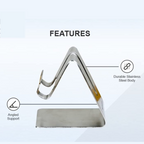 ALVENZA Mobile & Tablet Stand Holder – Universal Stainless Steel | DeoDap